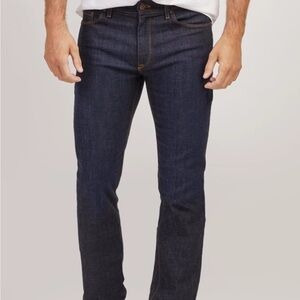 NWOT Mott & Bow dark blue jeans.



H